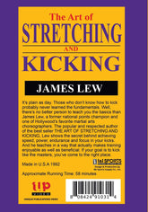 Art of Stretching & Kicking conditioning DVD James Dragonmaster Lew martial arts